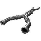 Kooks Headers & Exhaust:  2009-2014 CADILLAC CTS-V 3" X OEM GREEN CATTED X-PIPE