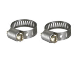 AFE: Magnum FORCE Spare Parts - Worm Gear Mini Hose Clamps SAE Size 6, (7/16" - 25/32")ID (Qty 2)