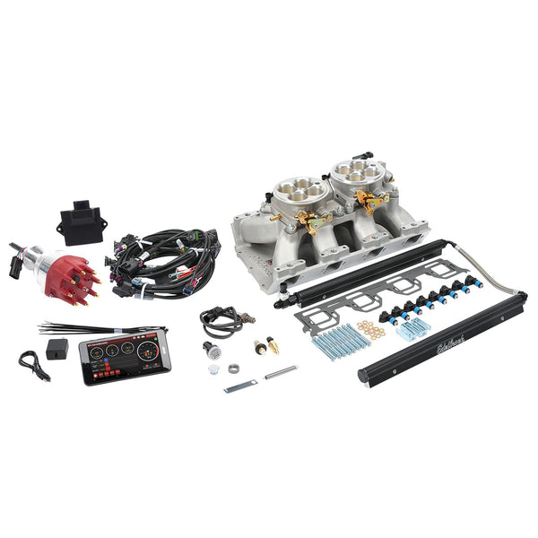 Edelbrock Pro-Flo 4 EFI Traditional 4150-Style Kit #35670 For Chrysler HEMI Gen II 426-572