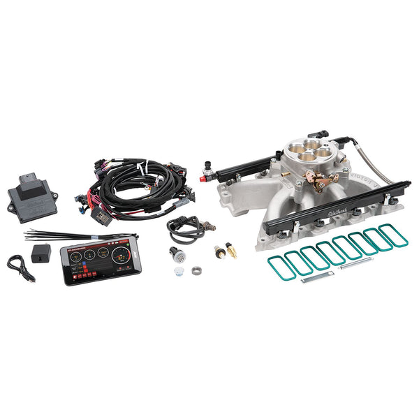 Edelbrock Pro-Flo 4 EFI Traditional 4150-Style Kit #35710 For Chevrolet LS Gen III/IV