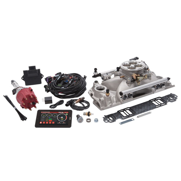 Edelbrock Pro-Flo 4 EFI Traditional 4150-Style Kit #35770 For 1986 & Earlier Chevy SB