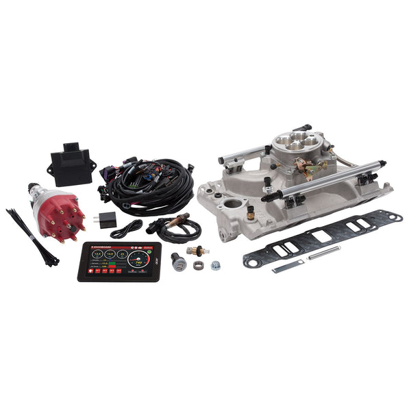 Edelbrock Pro-Flo 4 EFI Traditional 4150-Style Kit #35970 For Pontiac V8 326-455 C.I.D.