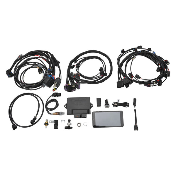 Edelbrock Pro-Flo 4+ EFI Engine Management System #36110 for 2011-14 Ford Coyote w/Tablet