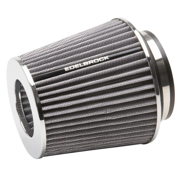 Edelbrock Pro-Flo Universal White Medium Conical Air Filter with 3