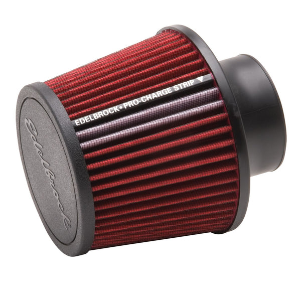 Edelbrock Pro-Flo Universal Red Conical Air Filter with 3