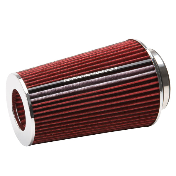 Edelbrock Pro-Flo Universal Red Tall Conical Air Filter with 3