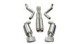 Corsa Performance 2008-2010 Dodge Challenger SRT8 2.75" Dual Rear Exit Cat-Back Exhaust System with GTX Tips Sport Sound Level