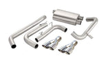 Corsa Performance 1998-2002 Camaro SS/Z28, Firebird 5.7L V8, 3.0" Dual Rear Exit Cat-Back Exhaust System with Twin 3.5" Tips (14143) Sport sound Level