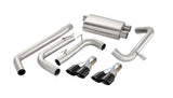 Corsa Performance 1995-1997 Chevrolet Camaro SS, Z28, 5.L V8, LT1, 3.0" Dual Rear Exit Cat-Back Exhaust System Twin 3.5" Tips (14145) Sport Sound Level