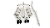 Corsa Performance 1998-2004 Cadillac Seville 4.6L, 2.5" Dual Rear Exit Cat-Back Exhaust System with Twin 3.5" Tips (14150) Touring Sound Level