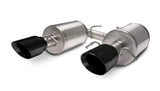 Corsa Performance 2005-2007 Cadillac STS 4.6L. 2.5" Dual Rear Exit Axle-Back Exhaust System with 4.0" Tips (14157) Touring Sound Level