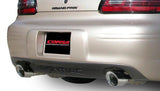 Corsa Performance 1997-2002 Pontiac Grand Prix, 2.5" Dual Rear Exit Cat-Back Exhaust System with 4.0" Tips (14184) Sport Sound Level