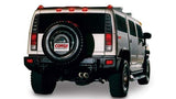 Corsa Performance 2007-2008 Hummer H2, 6.0L V8, 6.2L V8, 3.0" Single Rear Exit Cat-Back Exhaust System with Twin 4.0" Tip (14211) Sport Sound Level