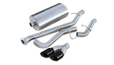 Corsa Performance 2002-2006 Chevrolet Tahoe, GMC Yukon 5.3L V8, 3.0" Single Side Exit Catback Exhaust System with Twin 4.0" Tip (14232) Sport Sound Level