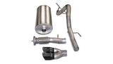 Corsa Performance 2007-2010 GMC Yukon Denali, Cadillac Escalade 6.2L, 3.0" Single Side Exit Cat-Back Exhaust System with Twin 4.0" Tips (14243) Touring Sound Level