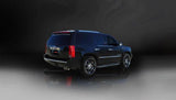Corsa Performance 2007-2010 GMC Yukon Denali, Cadillac Escalade 6.2L, 3.0" Single Side Exit Cat-Back Exhaust System with Twin 4.0" Tips (14243) Touring Sound Level