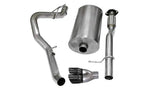 Corsa Performance 2007-2008 Chevy Avalance, Suburban, Yukon XL 5.3L, 6.0L V8, 3.0" Single Side Exit Cat-Back Exhaust System with Twin 4.0" Tips (14247) Touring Sound Level
