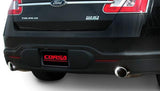 Corsa Performance 2010-2018 Ford Taurus Sho 2.5" Dual Rear Exit Catback Exhaust System with Single 4.0" Tips (14315) Sport Sound Level