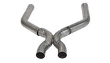 Corsa Performance 2013-2014 Ford Mustang GT500 Off-Road Race-Spec 2.75" X-Pipe (14322)
