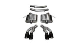 Corsa Performance 2016-2019 Cadillac CTS-V 6.2L V8, 2.75" Dual Rear Exit Axle-Back Exhaust System with Twin 4.0" Tips (14357) Sport Sound Level