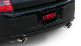 Corsa Performance 2005-2010 Dodge Charger SXT, 3.5L V6, 2.5" Dual Rear Exit Cat-Back Exhaust System with 3.5" Tips (14442) Sport Sound Level