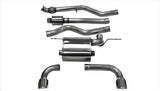 Corsa Performance 2012-2018 BMW 335i/i F30 AWD 3.0" Dual Rear Exit Cat-Back Exhaust System with 3.5" Tips (14938) Touring Sound Level
