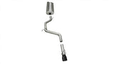 Corsa Performance 2005-2009 Jeep Grand Cherokee 5.7L V8, 2.75" Cat-Back Exhaust System with Single 4.0" Tip (14452) Sport Sound Level