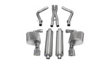 Corsa Performance 2012-2014 Dodge Charger, Chrysler 300 6.4L V8, 2.75" Dual Rear Exit Cat-Back Exhaust System with 4.5" Tips (14463) Sport Sound Level