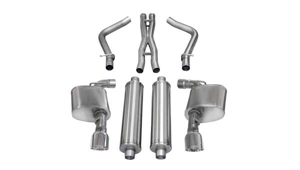Corsa Performance 2012-2014 Dodge Charger, Chrysler 300 6.4L V8, 2.75
