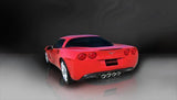 Corsa Performance 2009-2013 Chevrolet Corvette C6 6.2L V8 2.5"Dual Rear Exit Axle-Back Exhaust System with Twin 3.5" Tips (14470) Xtreme Sound Level
