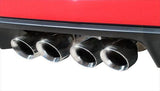 Corsa Performance 2009-2013 Chevrolet Corvette C6 6.2L V8 2.5"Dual Rear Exit Axle-Back Exhaust System with Twin 3.5" Tips (14470) Xtreme Sound Level