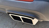 Corsa Performance 2011-2014 Dodge Challenger SE/SXT, 3.6L V6, 2.5" Dual Rear Exit Cat-Back Exhaust System with GTX Tips (14472) Sport Sound Level