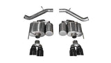 Corsa Performance 2016-2019 Cadillac ATS-V 3.0" Dual Rear Exit Axle-Back Exhaust System with Twin 4.0" Tips (14478) Sport Sound Level