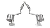 Corsa Performance 2011-2014 Dodge Challenger R/T, 5.7L V8, 2.5" Dual Rear Exit Cat-Back Exhaust System with GTX2 Tips (14529) Xtreme Sound Level