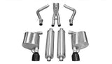Corsa Performance 2011-2014 Chrysler 300 5.7L V8, 2.5" Dual Rear Exit Cat-Back Exhaust System with 4.5" Tips (14535) Sport Sound Level