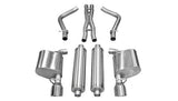 Corsa Performance 2011-2014 Chrysler 300 5.7L V8, 2.5" Dual Rear Exit Cat-Back Exhaust System with 4.5" Tips (14535) Sport Sound Level