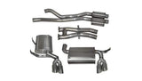 Corsa Performance 2001-2006 BMW M3 3.2L E46, 2.5" Dual Rear Exit Cat-Back Exhaust System with Twin 3.0" Tips (14567) Sport Sound Level
