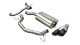 Corsa Performance 2007-2015 Nissan Titan King/Crew Cab 5.6L V8, 3.0" Single Side Exit Cat-Back Exhaust System with Twin 4.0" Tip (14581) Sport Sound Level