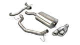 Corsa Performance 2007-2015 Nissan Titan King/Crew Cab 5.6L V8, 3.0" Single Side Exit Cat-Back Exhaust System with Twin 4.0" Tip (14581) Sport Sound Level