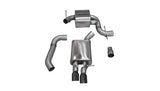 Corsa Performance 2006-2010 Volkswagen Golf GLI MK5, 2.0T, 2.5L,3.0" Single Rear Exit Cat-Back Exhaust System with Twin 3.0" Tips (14598) Touring Sound Level