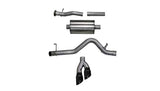 Corsa Performance 2017-2019 Chevrolet Colorado, GMC Canyon, 3.0" Single Side Exit Catback Exhaust System with Twin 4.0" Tip (14745) Sport Sound Level
