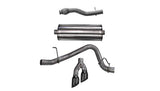Corsa Performance 2015-2019 Chevrolet Suburban, GMC Yukon XL, 5.3L V8 3.0" Single Side Exit Catback Exhaust System with Twin 4.0" Tip (14748) Sport Sound Level