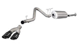 Corsa Performance 2011-2014 Silverado, Sierra, 6.0L V8, 3.0" Single Side Exit Cat-Back Exhaust System with Twin 4.0" Tip (14790) Sport Sound Level