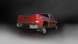Corsa Performance 2011-2013 Silverado, Sierra, 6.0L V8, 3.0" Cat-Back Exhaust System with Twin 4.0" Tip (14796) Sport Sound Level