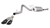 Corsa Performance 2011-2014 Silverado, Sierra, 6.0L V8, 3.0" Single Side Exit Cat-Back Exhaust System with Twin 4.0" Tip (14798) Sport Sound Level