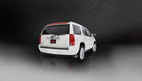 Corsa Performance 2011-2014 Cadillac Escalade, Yukon Denali, 6.2L V8, 3.0" Single Side Exit Cat-Back Exhaust System with Twin 4.0" Tip (14878) Sport Sound Level