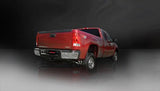 Corsa Performance 2007-2010 Silverado, Sierra, 6.0L V8, 2500, 3.0" Single Side Exit Cat-Back Exhaust System with Twin 4.0" Tip (14892) Sport Sound Level