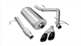 Corsa Performance 2009-2013 Chevrolet Silverado, GMC Sierra, 4.8L, 5.3L, 6.0L V8 3.0" Single Side Exit Catback Exhaust System with Twin 4.0" Tip (14900) Sport Sound Level