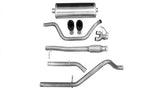 Corsa Performance 2009-2013 Chevrolet Silverado, GMC Sierra, 4.8L, 5.3L, 6.0L V8, 3.0" Single Side Exit Catback Exhaust System with Twin 4.0" Tip (14902) Sport Sound Level
