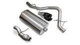 Corsa Performance 2009-2014 Chevrolet Tahoe, GMC Yukon 5.3L V8, 3.0" Single Rear Exit Catback Exhaust with Twin 4.0" Tips (14912) Sport Sound Level